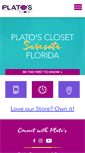 Mobile Screenshot of platosclosetsarasota.com